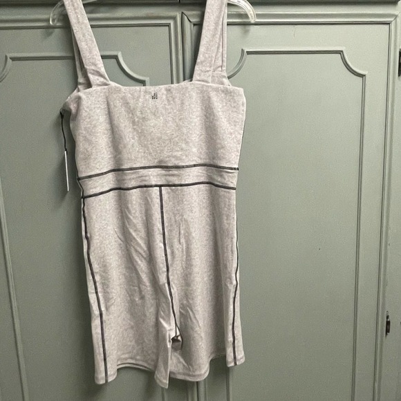 WeWoreWhat Corset Bodysuit Revolve NWT Gray Black Size XL $88 Retail - Picture 6 of 8